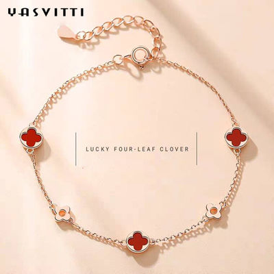 7.48in 0.09oz Sterling Silver Jewelry Bracelets Cubic SGS van de Zirconiumdioxyde Regelbare Armband