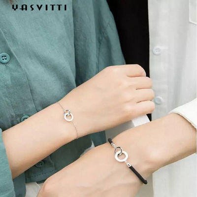 0.22m 0.1oz Sterling Silver Jewelry Sets Silver Ketting en Armband Vastgestelde ODM