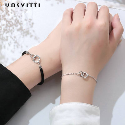 0.22m 0.1oz Sterling Silver Jewelry Sets Silver Ketting en Armband Vastgestelde ODM