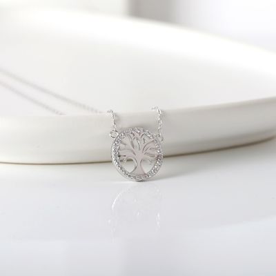 Het leven van Boom Sterling Silver Jewelry Necklaces