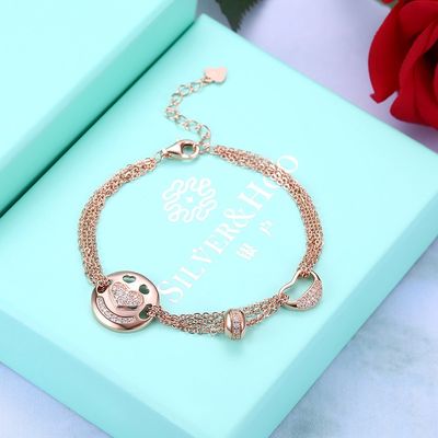 Rose Gold Sterling Silver Jewelry-Armbanden