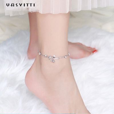 0.99m 0.14oz Sterling Silver Jewelry Bracelets CZ Vier Blad Rose Gold Bracelet
