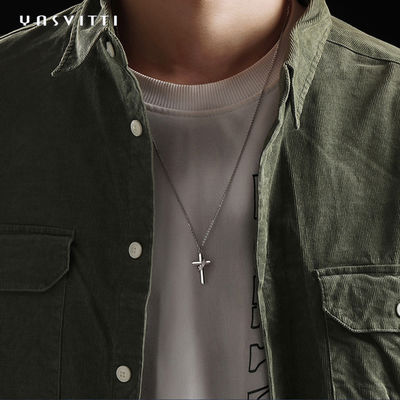 0.5M 1,92 Halsband van de het Nikkel de Vrije Dwarsketting van Gramsterling silver necklace chains 24k