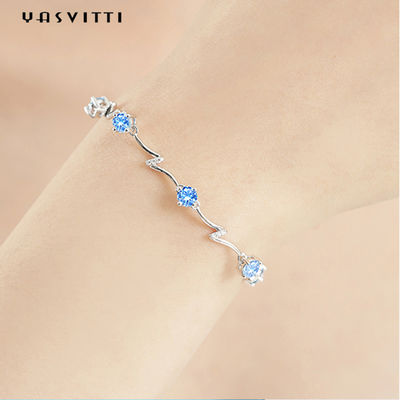 0.14oz 0.2m SGS van de de Armbandarmband van Sterling Silver Jewelry Bracelets Fiancée Regelbare