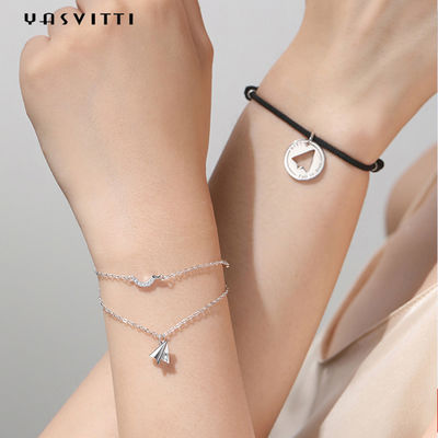 SGS 0.19oz Document Vliegtuigarmband ODM van 9,5 Duimsterling silver bracelet