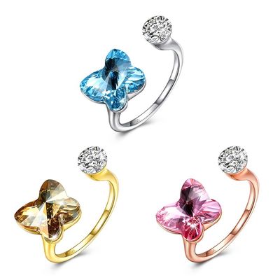 Vlinder Sterling Silver Jewelry Rings