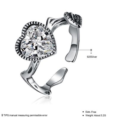 18K de Ring van witgoudmoissanite Ring Custom Sterling Silver Diamond