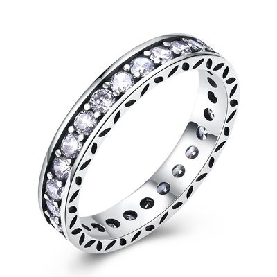 Sterling Silver 925 de Ring van het de Steentennis van AMERIKAANSE CLUB VAN AUTOMOBILISTENcz