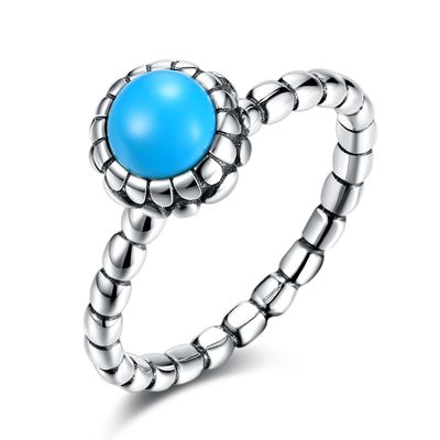 0.9cm 3.6g Sterling Silver Jewelry Rings 3A de Vingerring van het Zirkoonhuwelijk