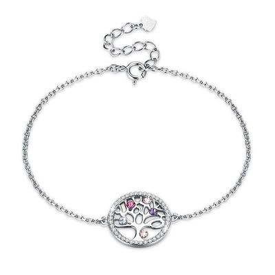 Boom van het Leven Sterling Silver Jewelry Bracelets