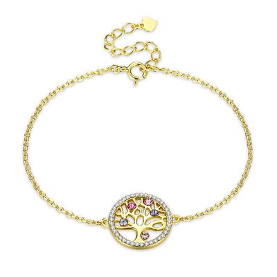 Boom van het Leven Sterling Silver Jewelry Bracelets