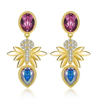 Diamond Gift Sterling Silver Jewelry-Oorringen