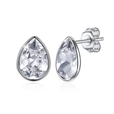 Vrouwen Roze Sterling Silver Jewelry Earrings