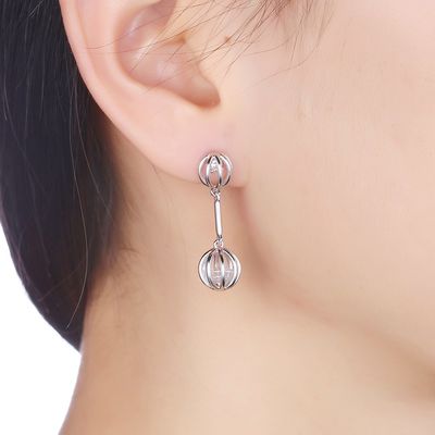 de Steenoorringen van 0.12oz 2.8X0.8cm Sapphire Stud Earrings Alloy Zircon