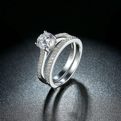 Diamond Moissanite Round Shape 1mm tot 15mm D EF GH IJ Kleur voor voor altijd Juwelen voor Huwelijk