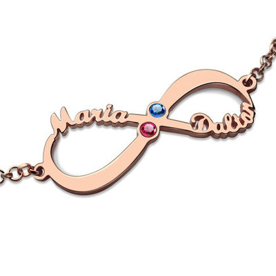 1.76in 5 van de Armbandenbirthstone 5A CZ van de Gramdouane de Zilveren Armband van de de Naambrief