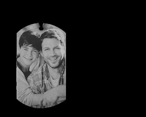 van het de Douanebeeld van 0.11oz 1.12in van de de Tegenhangerhalsband Gegraveerde het Portrethalsbanden OEM