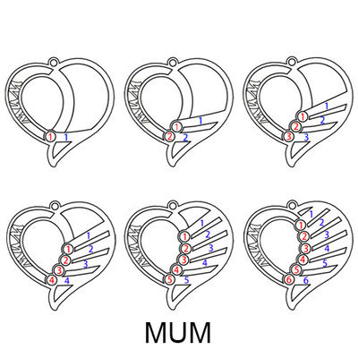 van de de Fototegenhanger van 7gram 0.1in Gepersonaliseerde van het de Liefdehart Halsband Gegraveerde de Halsbandsgs