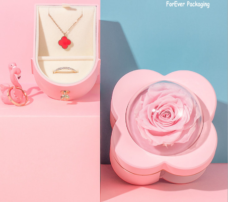 Gift die Rode Rose Jewellery Ring Box 3,2 Ons 5 &quot; x1.5 &quot; x1.5 verpakken“